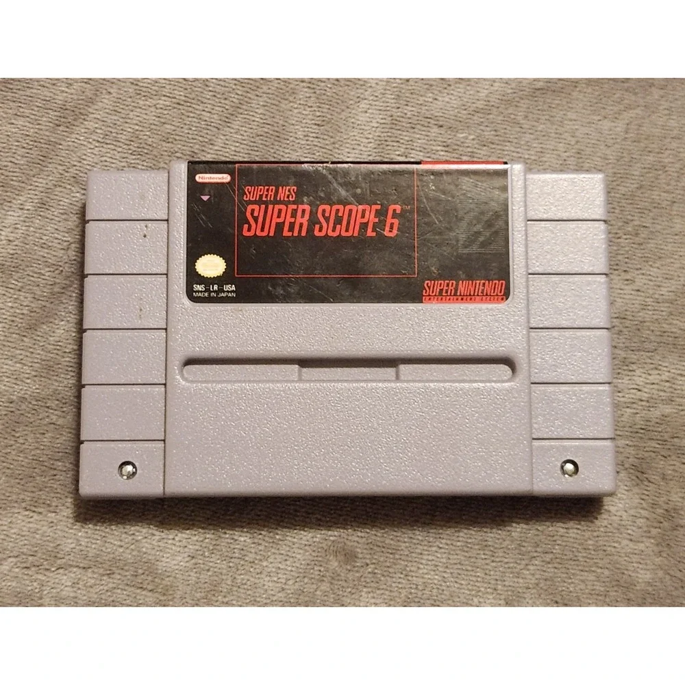 Super Scope 6 (Super Nintendo Entertainment System, 1992)